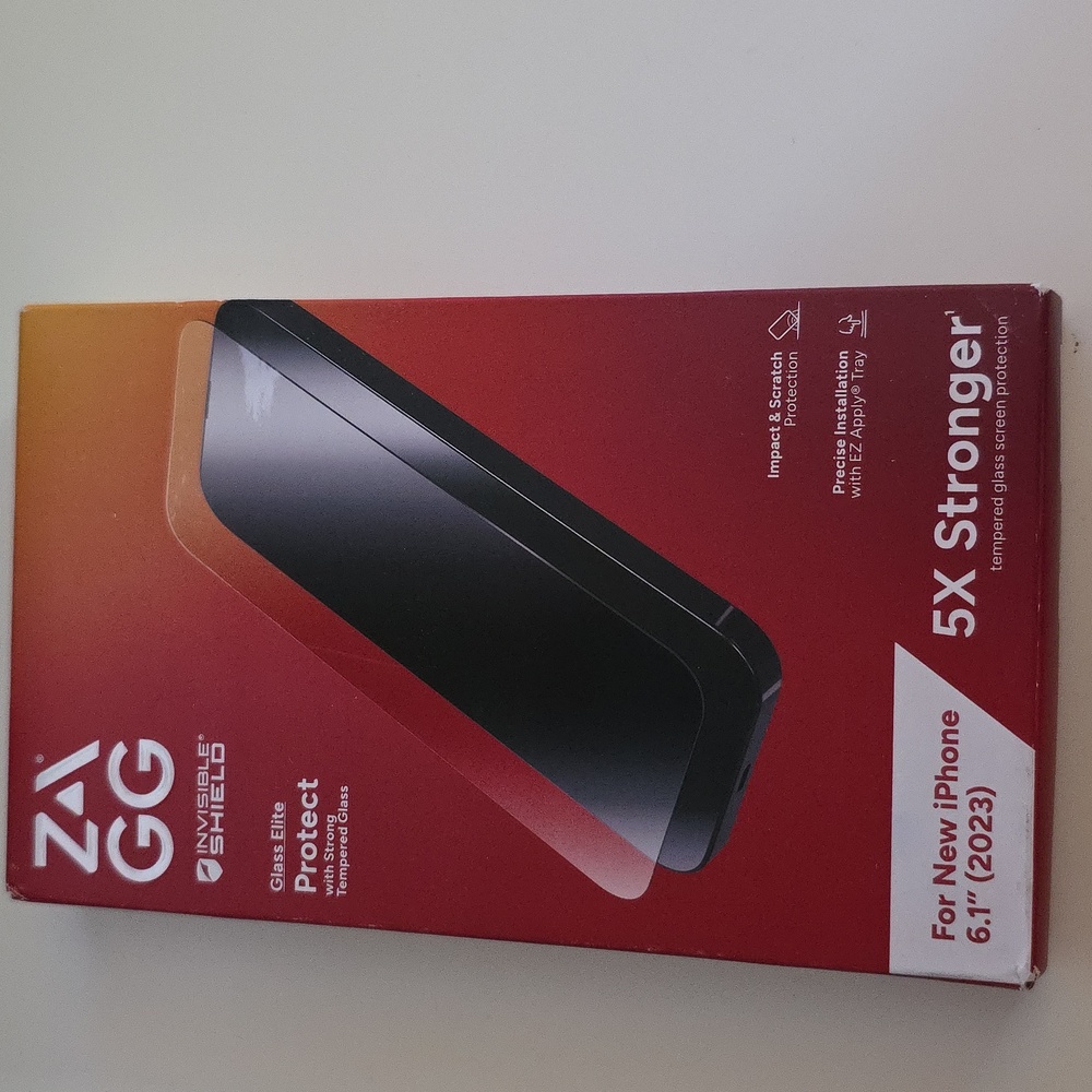 ZAGG Invisible Shield Screen Protector Iphone 6.1 2023 Tempered Glass - Picture 7 of 7